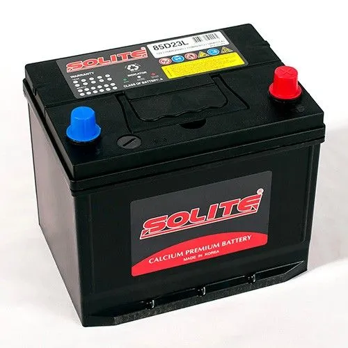 Аккумулятор Solite 85D23L 70Ач 600А, обратная полярность